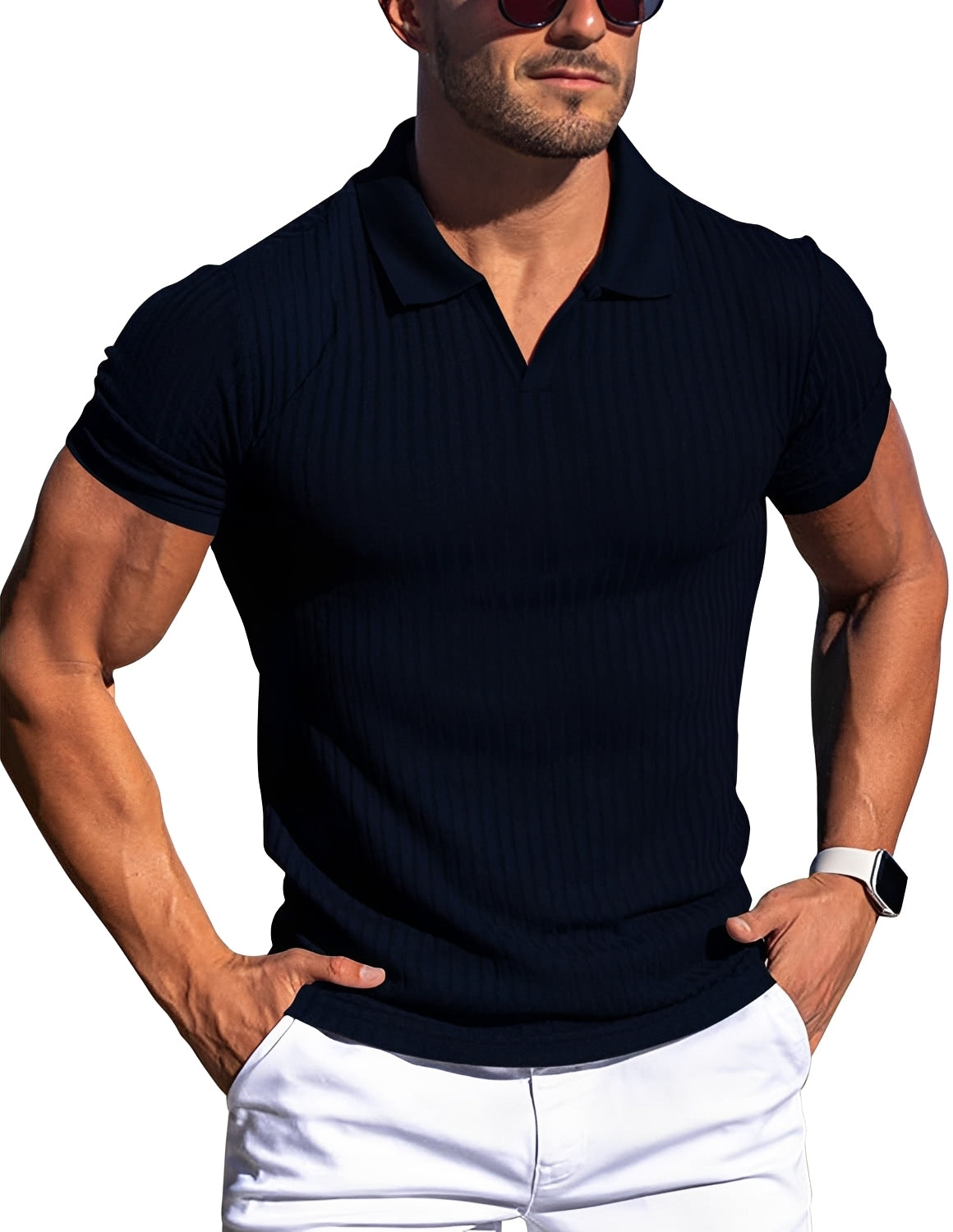 Zack - Angenehmes Slim-Fit-Poloshirt für Herren
