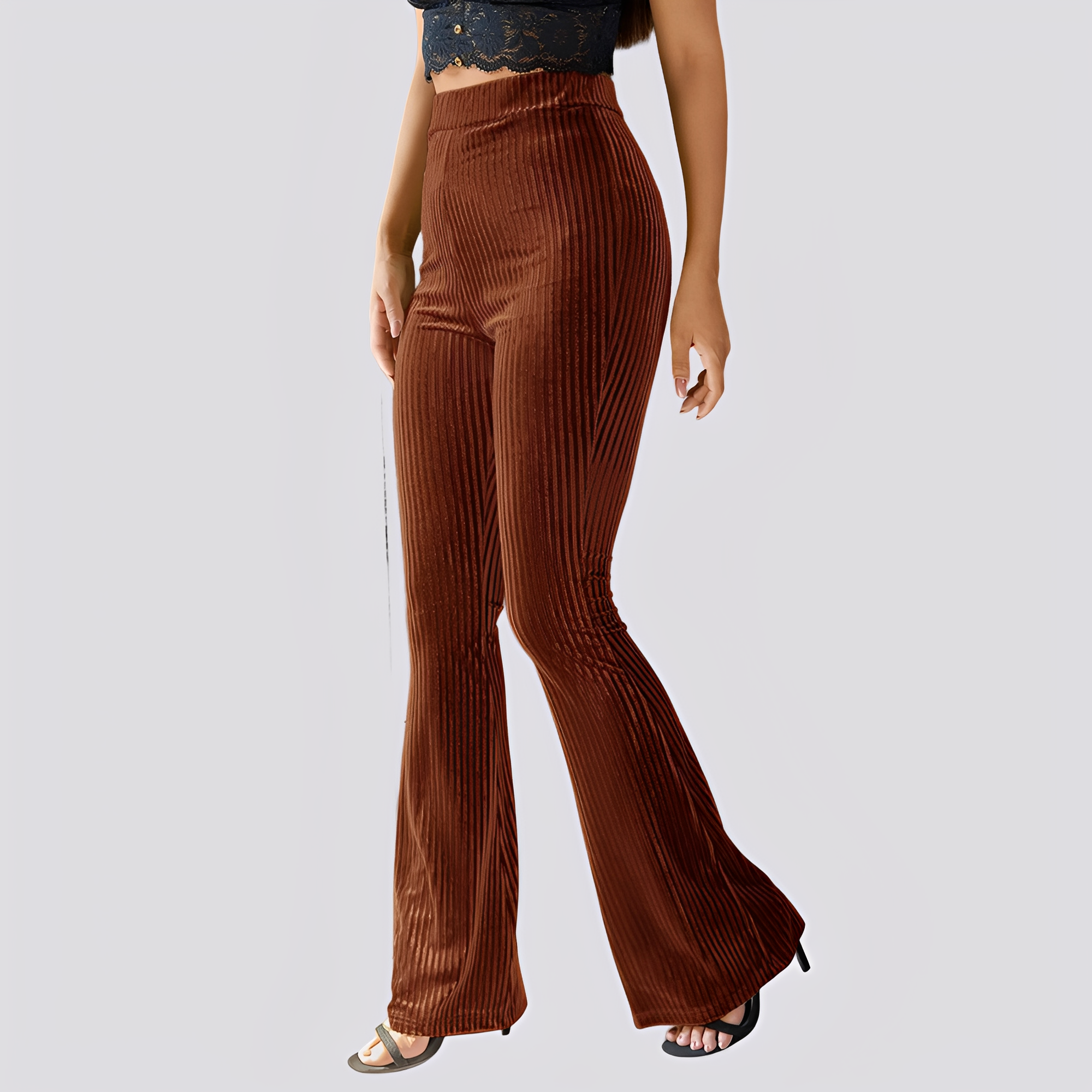 Leona - Bequeme Cord-Schlaghose für Damen