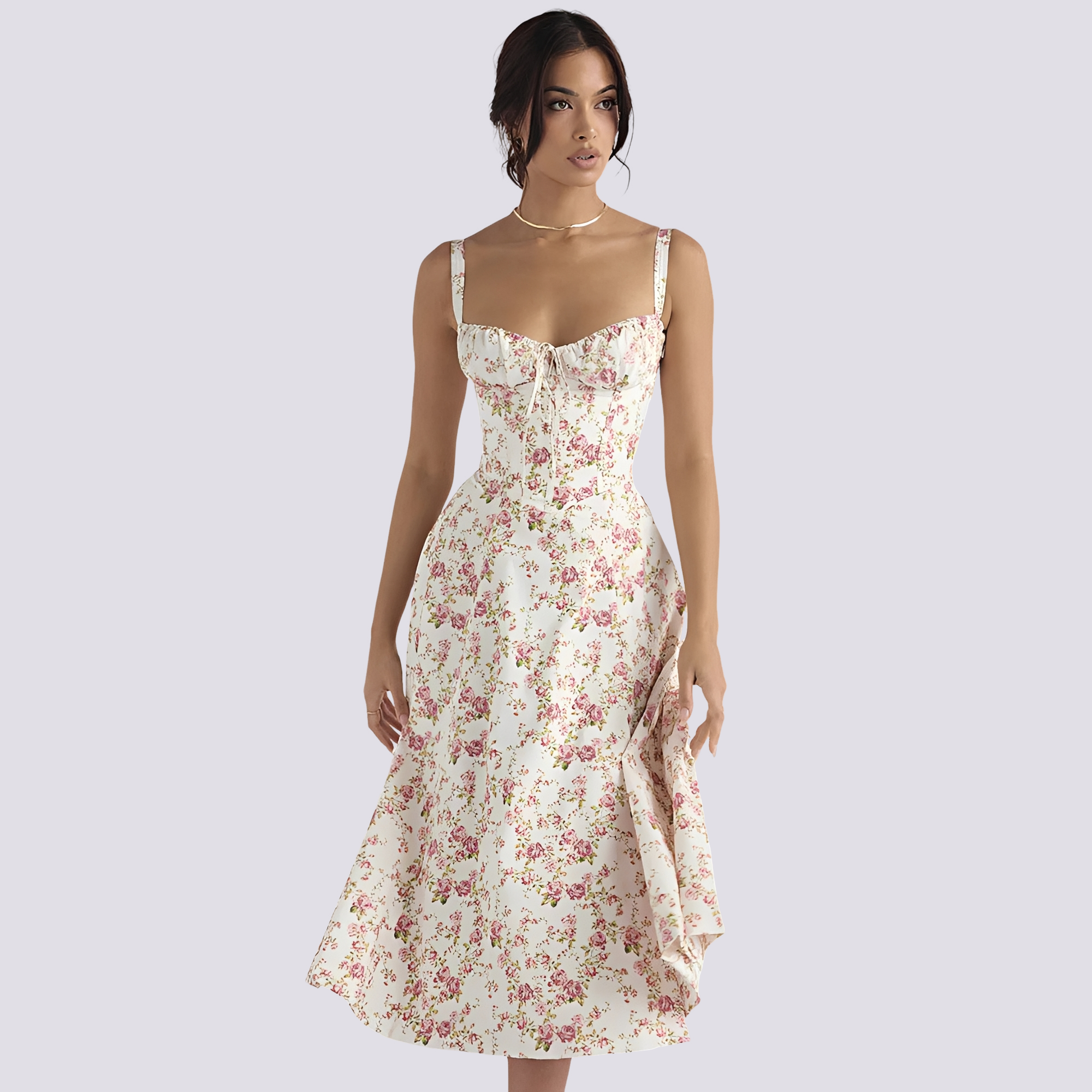 Marley - Entspanntes Blumenkleid