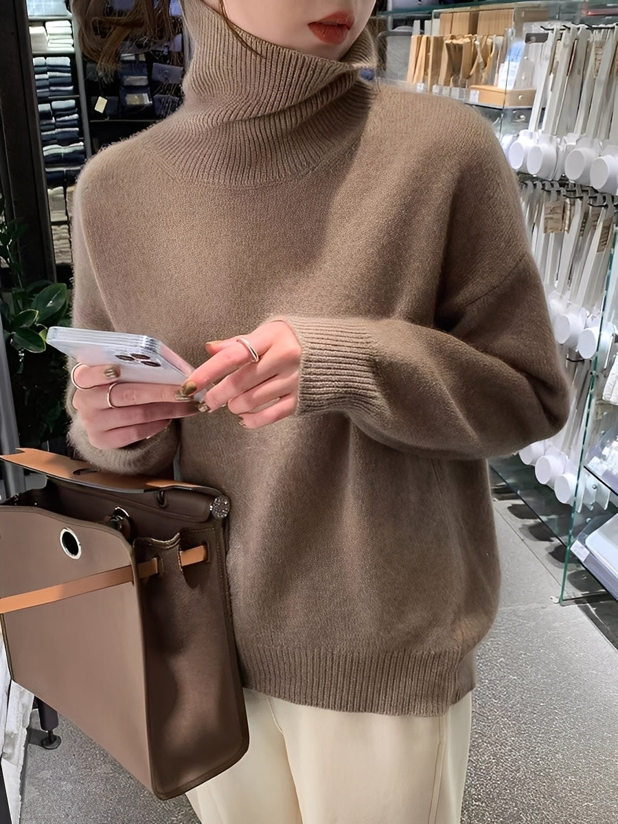 Adrienne – Eleganter Rollkragenpullover