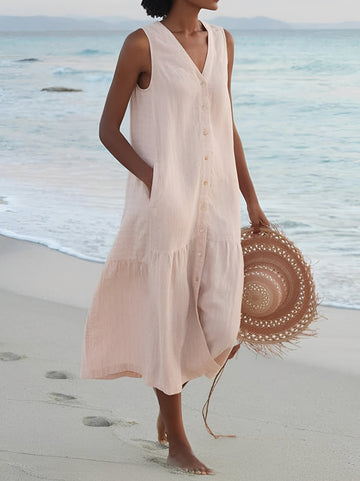 Jamie - Bequemes, lockeres Damenkleid
