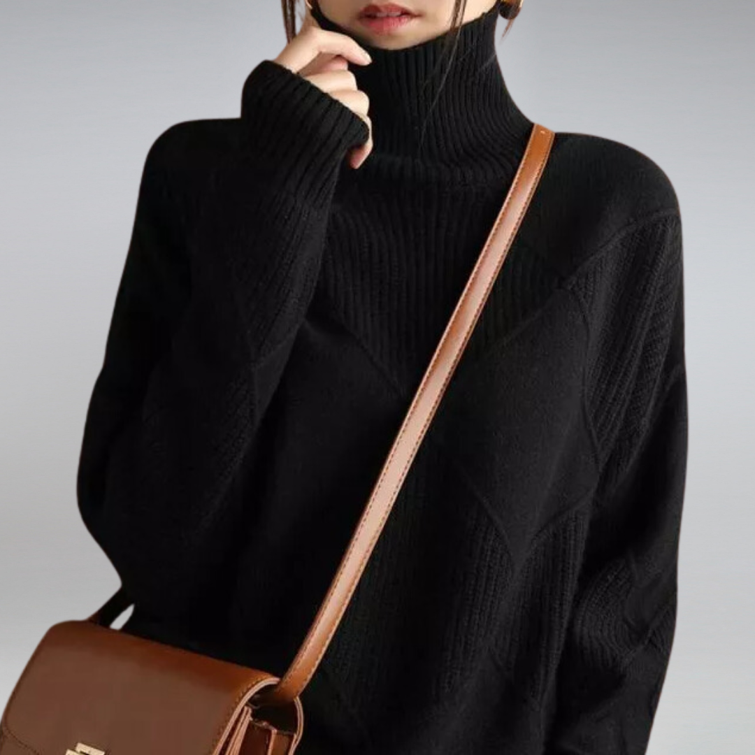 Camille – Damen-Rollkragenpullover