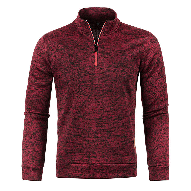 Felix - Zeitgemäßer Herrenpullover mit Reißverschluss