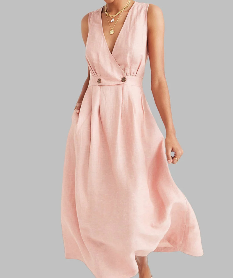 Ärmelloses Damen-Maxikleid