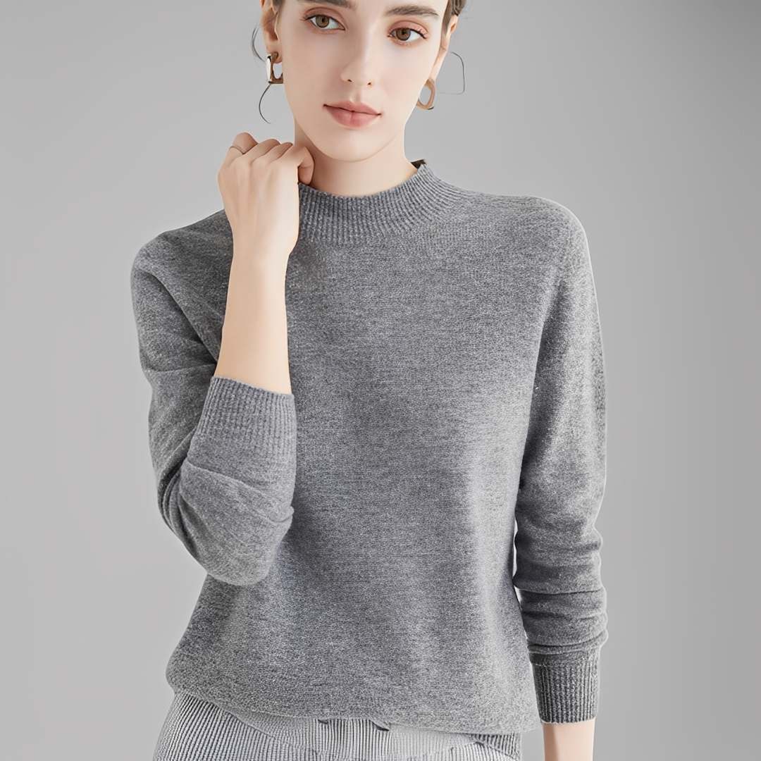 Chrystellene – Komfortabler Damen-Rollkragenpullover
