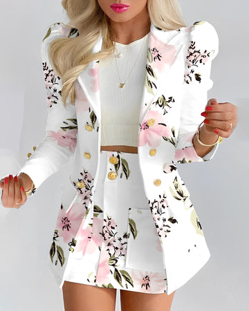 Marie - Elegantes Blazer- und Rock-Set für Damen