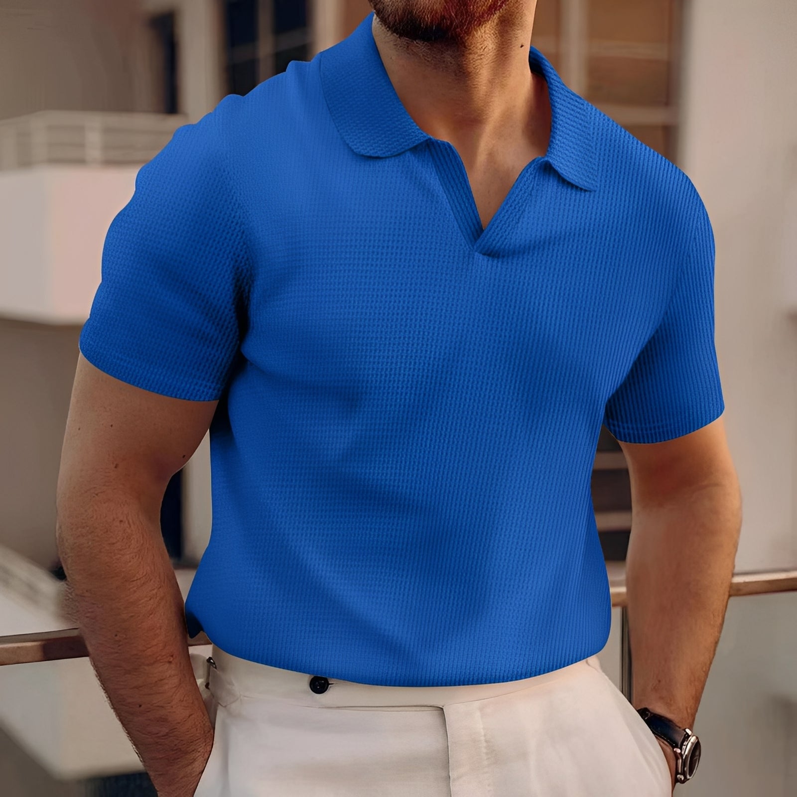 Mellvin - Bequemes Sommer-Polo für Männer