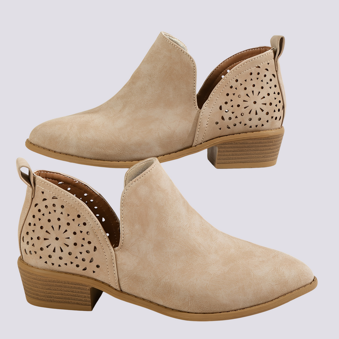 Megan - Elegante Retro-Lederschuhe für Damen