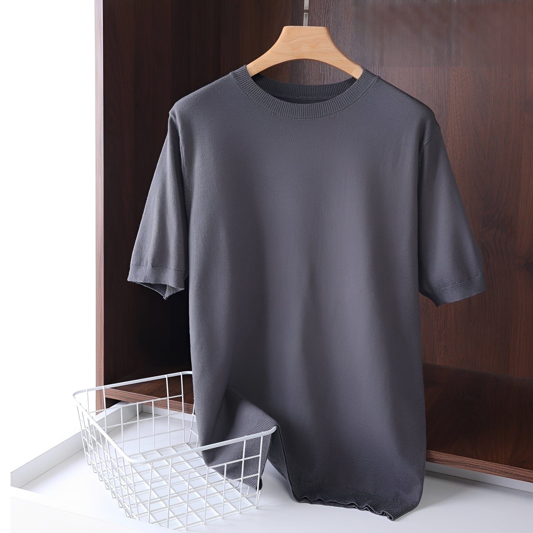 Nannie - Legeres Damen-T-Shirt mit Rundhalsausschnitt