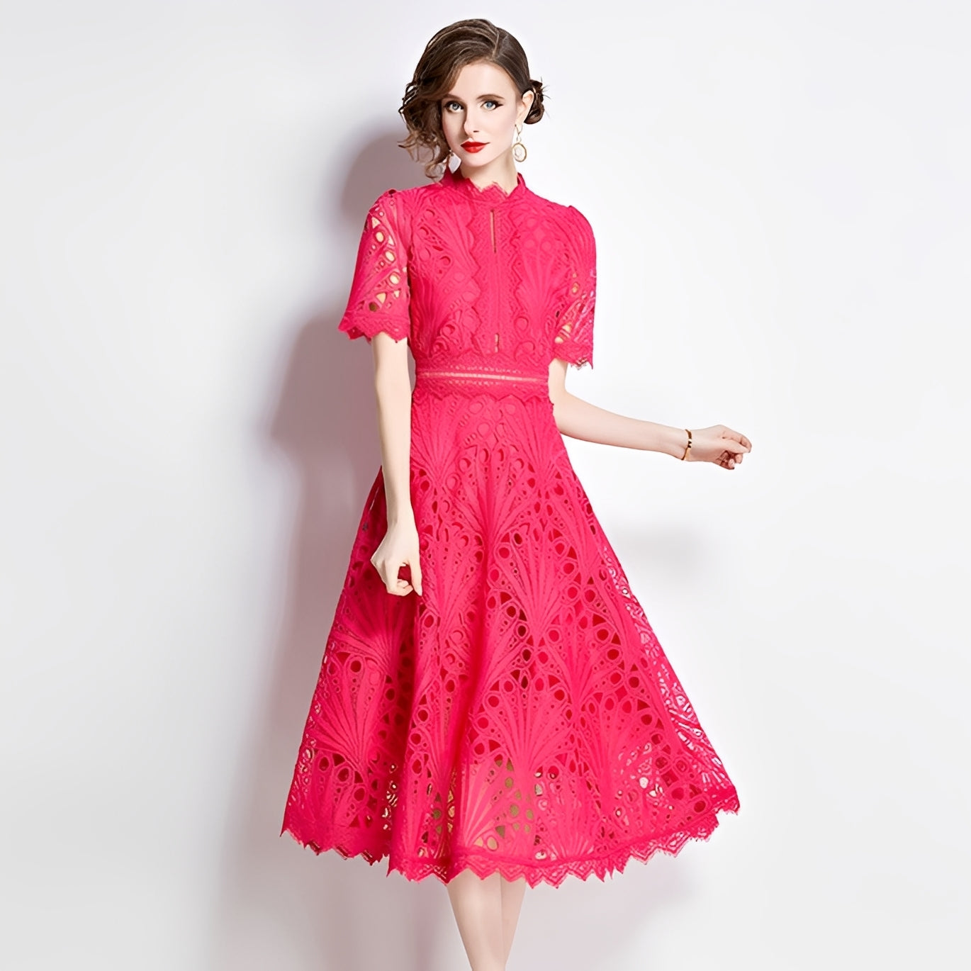 Sophia - Elegantes Midikleid für Damen