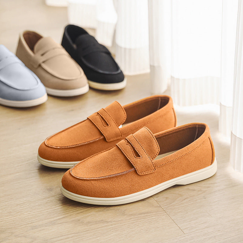 Jonathan - Elegante, lässige Herren-Wildleder-Slipper