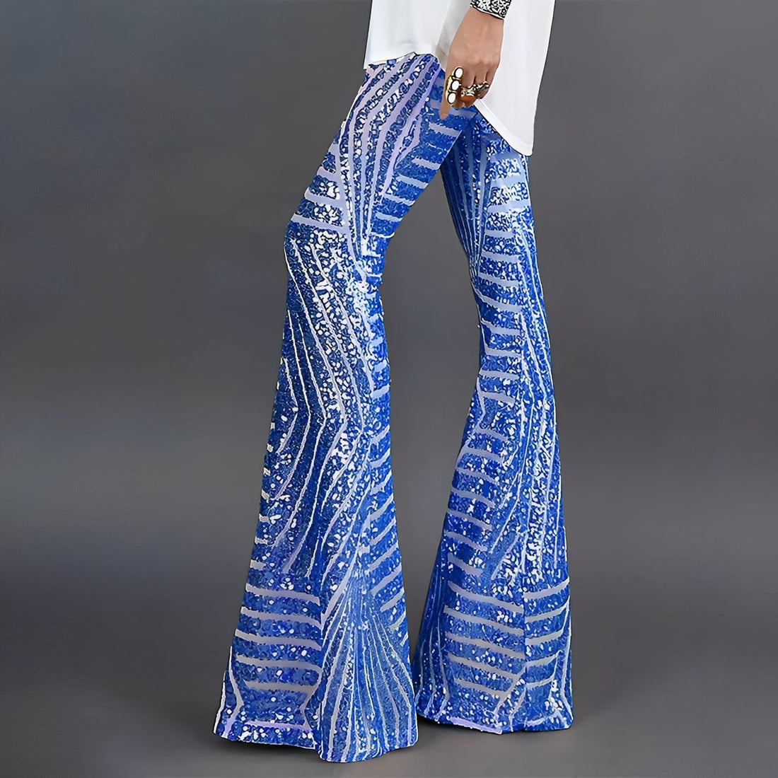 Charlita - Damenhose mit eleganten Pailletten