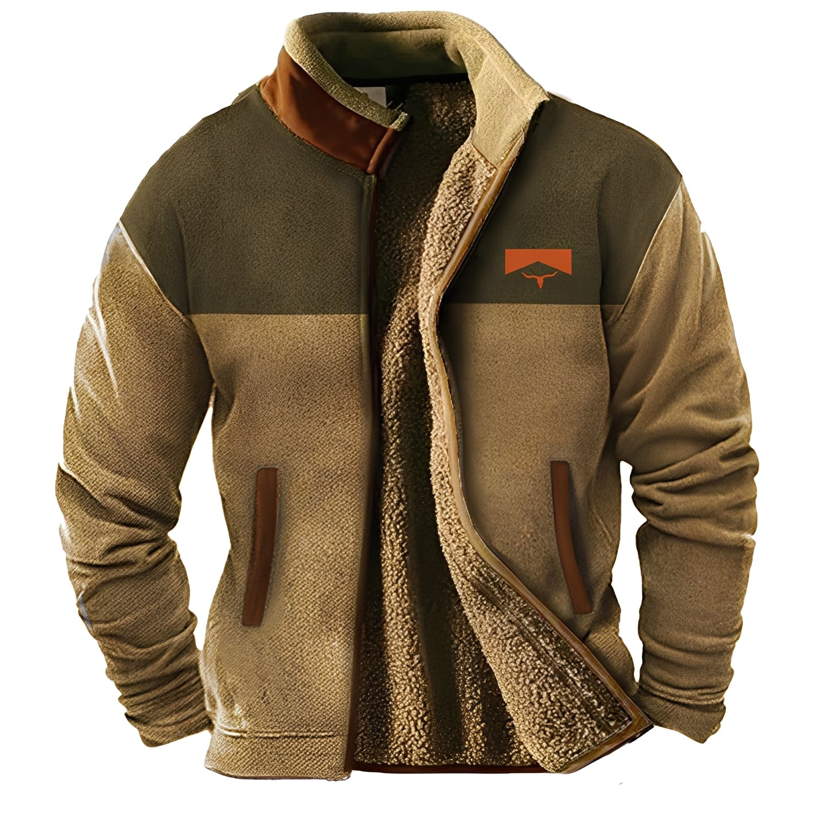 Todd - Elegante, warme Herren-Fleecejacke