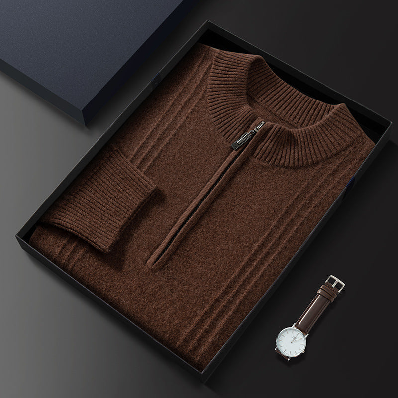 Ralph – Eleganter Herrenpullover mit Rippstruktur