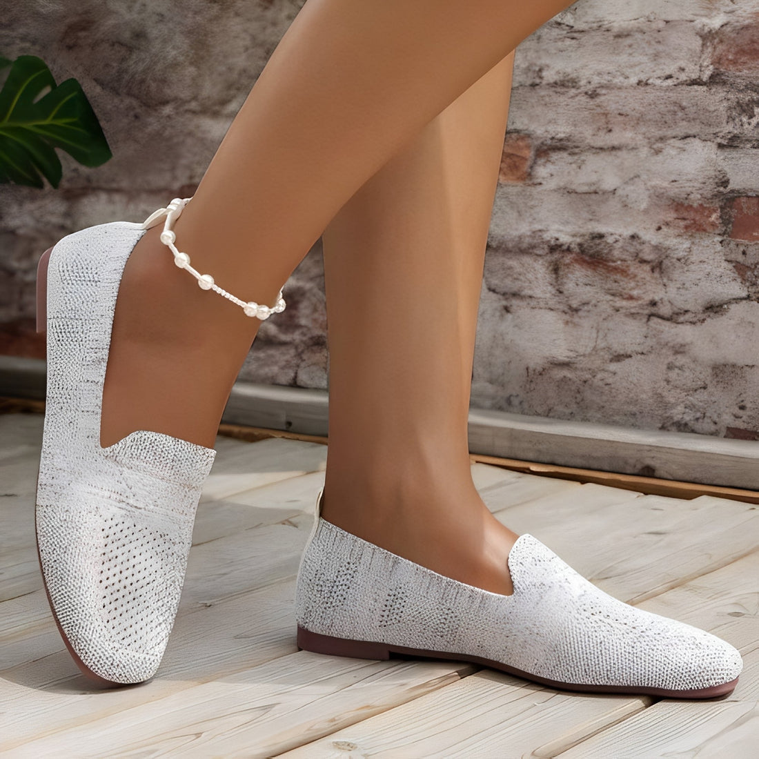 Joanna - Damenfreizeitschuhe mit rutschfester Sohle
