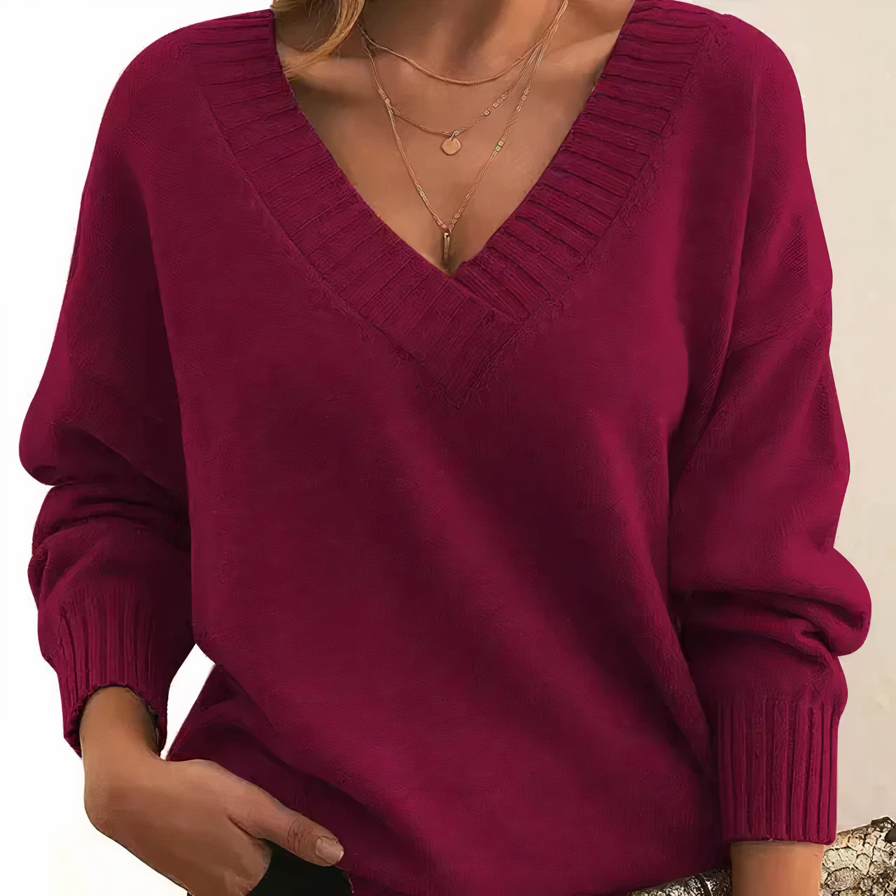 Leocadia – Eleganter Feinstrick-Pullover für Damen
