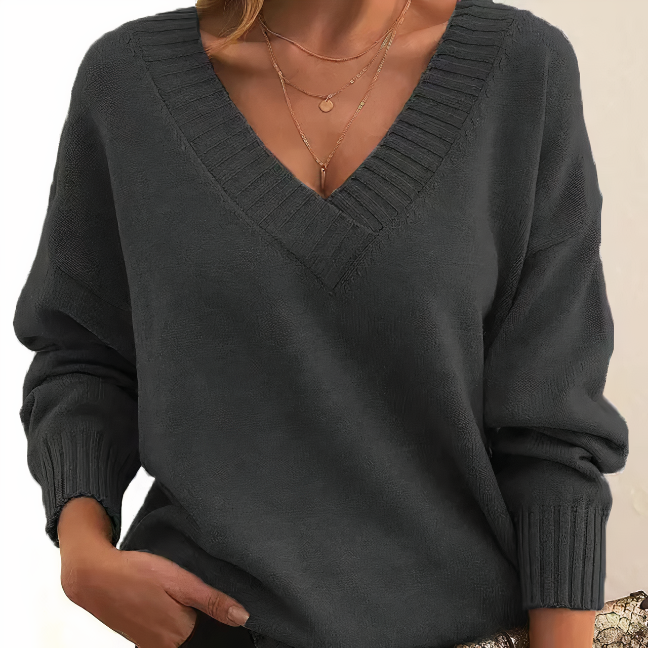 Leocadia – Eleganter Feinstrick-Pullover für Damen