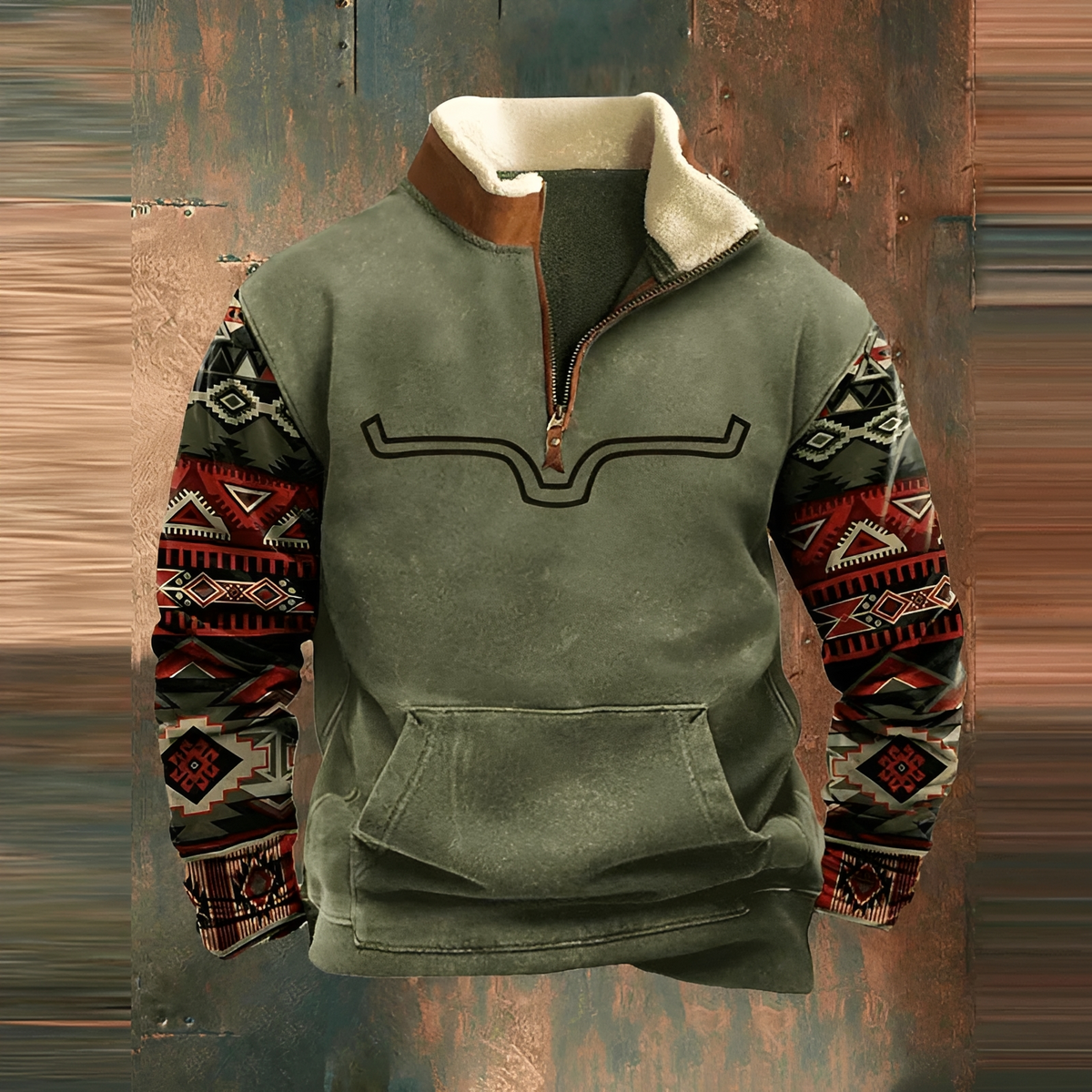 Celio - Schicke Jacke mit teilweisem Reißverschluss