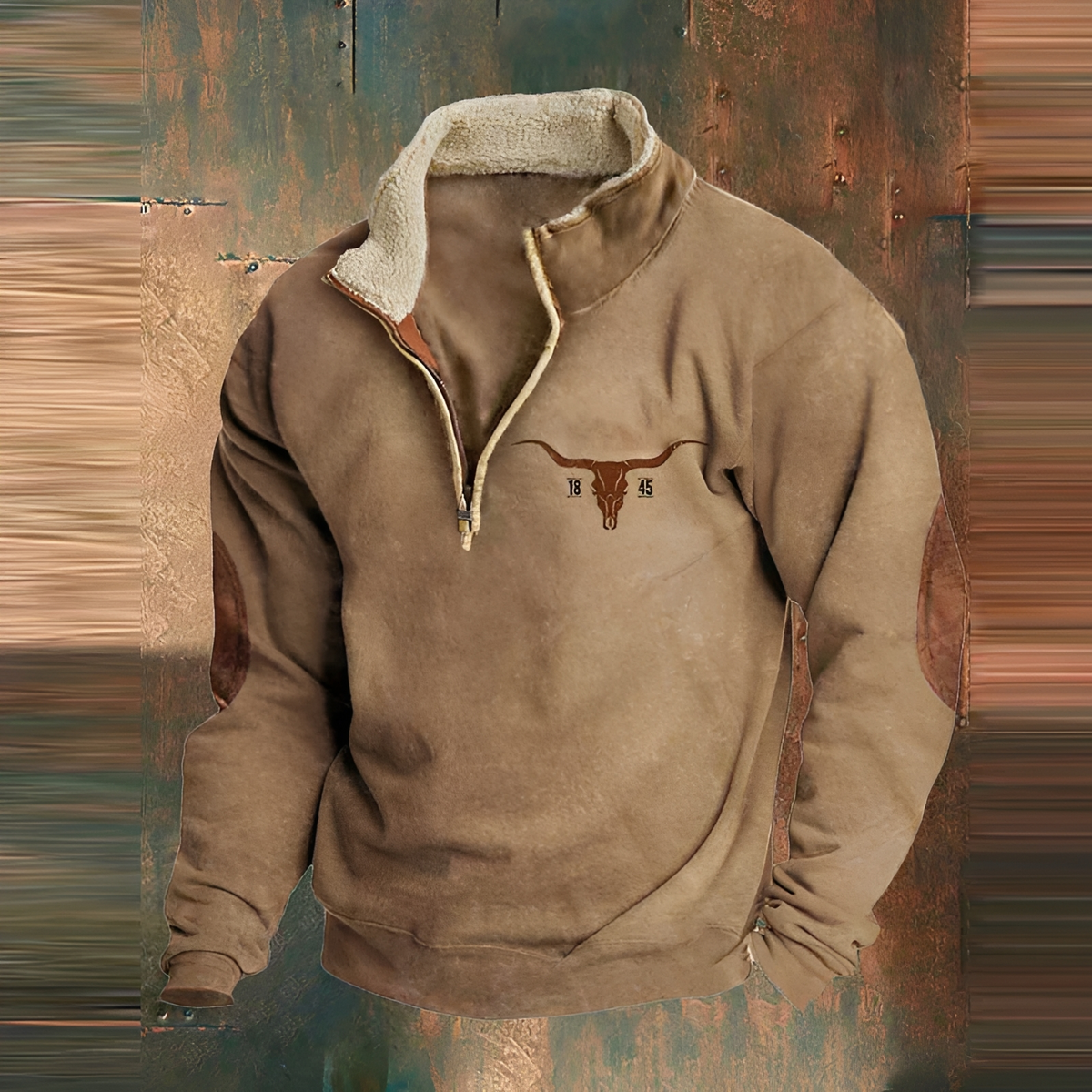 Celio - Schicke Jacke mit teilweisem Reißverschluss