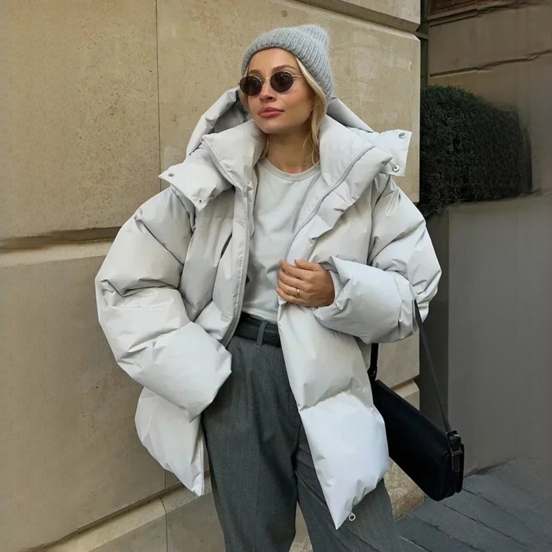 Marzia - Stilvolle und behagliche Oversize-Jacke