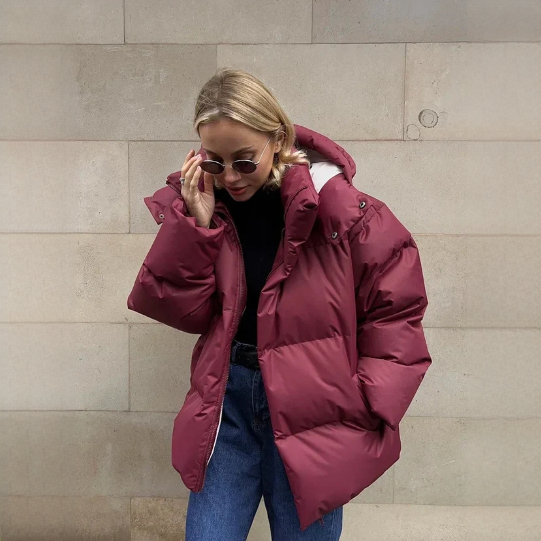 Marzia - Stilvolle und behagliche Oversize-Jacke