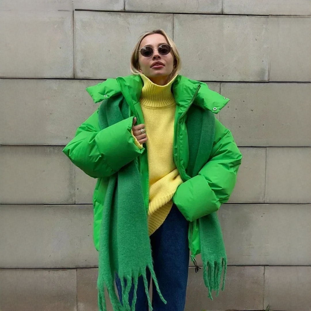 Marzia - Stilvolle und behagliche Oversize-Jacke