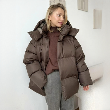 Marzia - Stilvolle und behagliche Oversize-Jacke