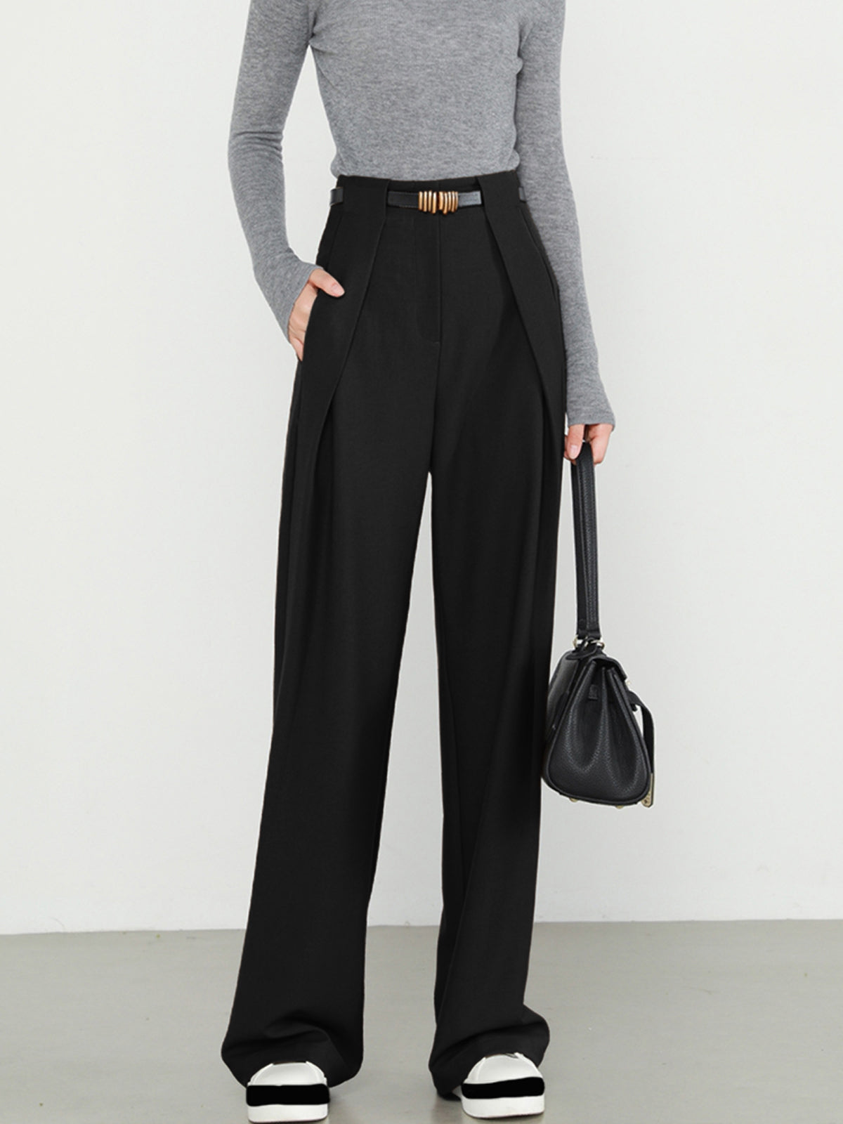 Lina – Gerade Hose mit Taschen