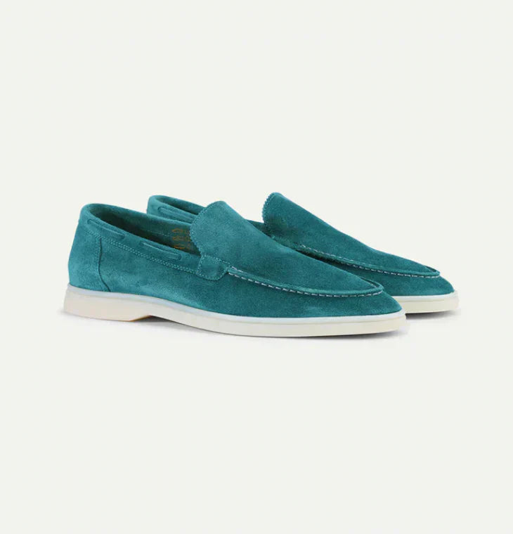 Lorenzo - Klassische Wildleder-Loafer für Herren