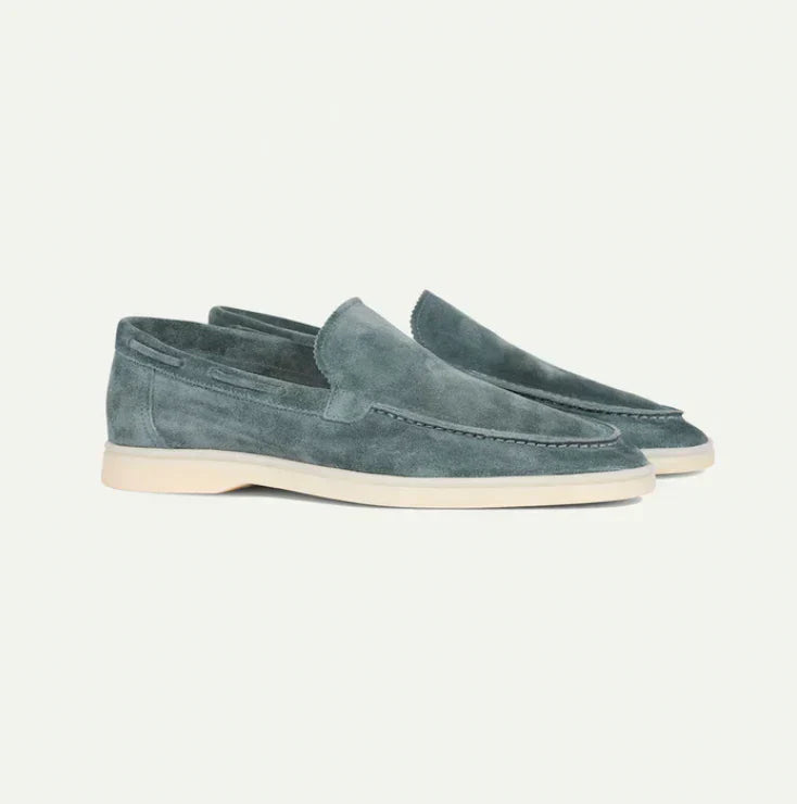 Lorenzo - Klassische Wildleder-Loafer für Herren