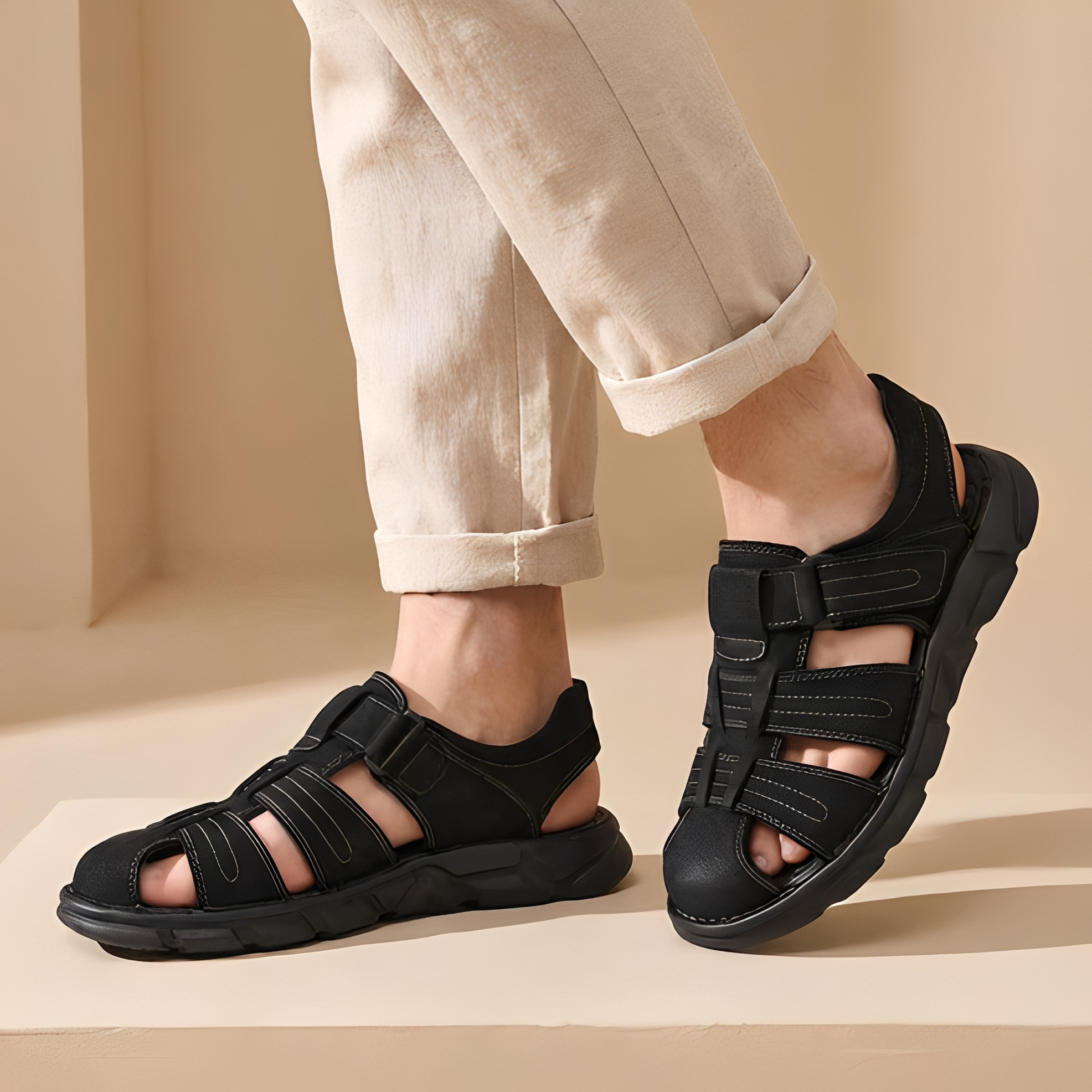 Arthur - Bequeme und elegante Sommer-Sandalen für Männer