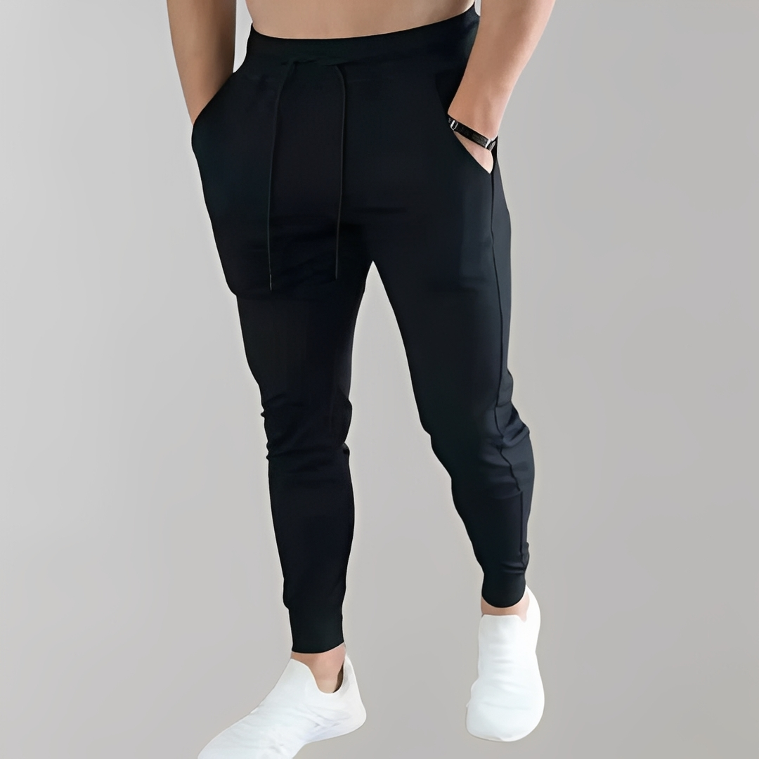 Jayson - Kurze Slim-Fit-Hose mit Kordelzug für Herren
