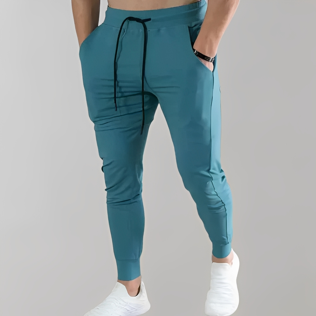 Jayson - Kurze Slim-Fit-Hose mit Kordelzug für Herren