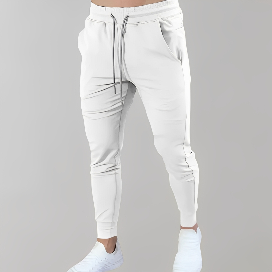 Jayson - Kurze Slim-Fit-Hose mit Kordelzug für Herren