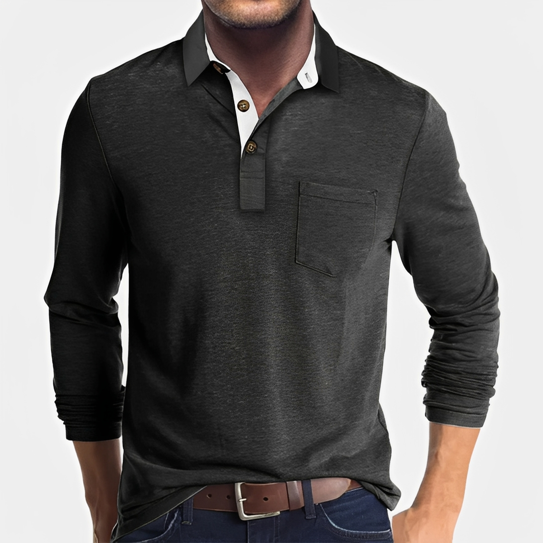 Eduard - Warmes Herren-Langarmhemd