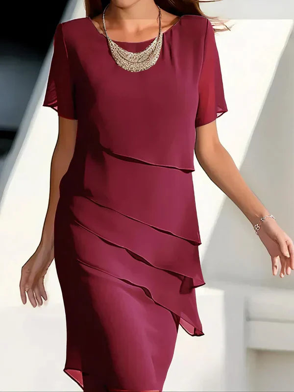 Georgina - Stilvolles Sommerkleid mit Lagenlook