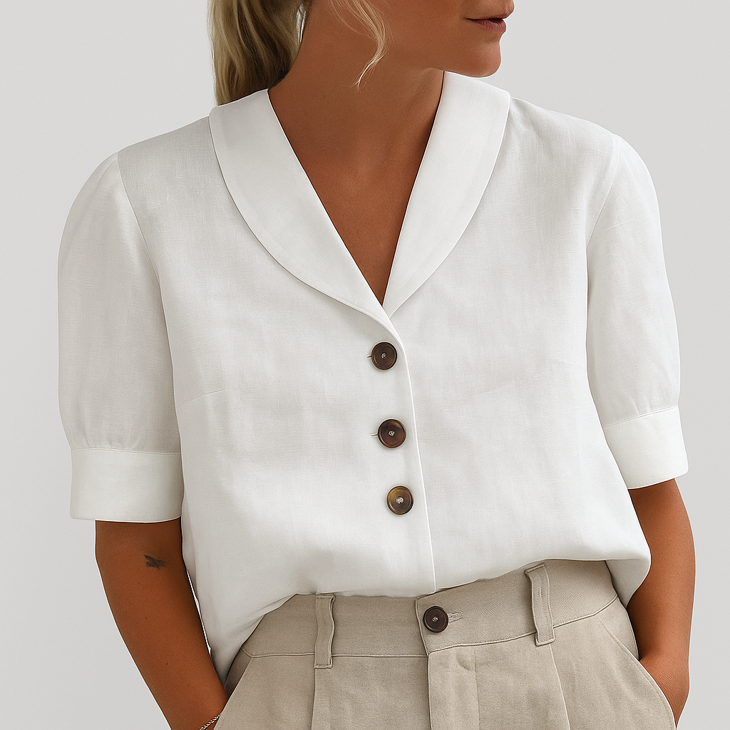 Camille – Elegante und leichte Damenbluse