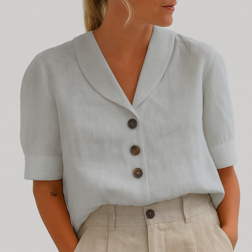 Camille – Elegante und leichte Damenbluse