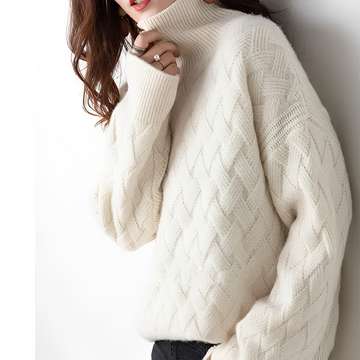 Edina - Eleganter und warmer Rollkragenpullover für Damen