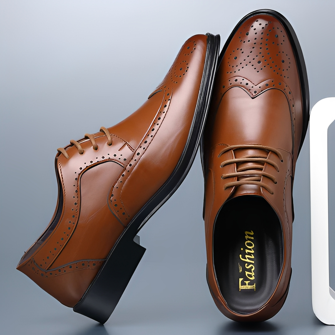 Earold - Herren-Lederschuhe für die Freizeit