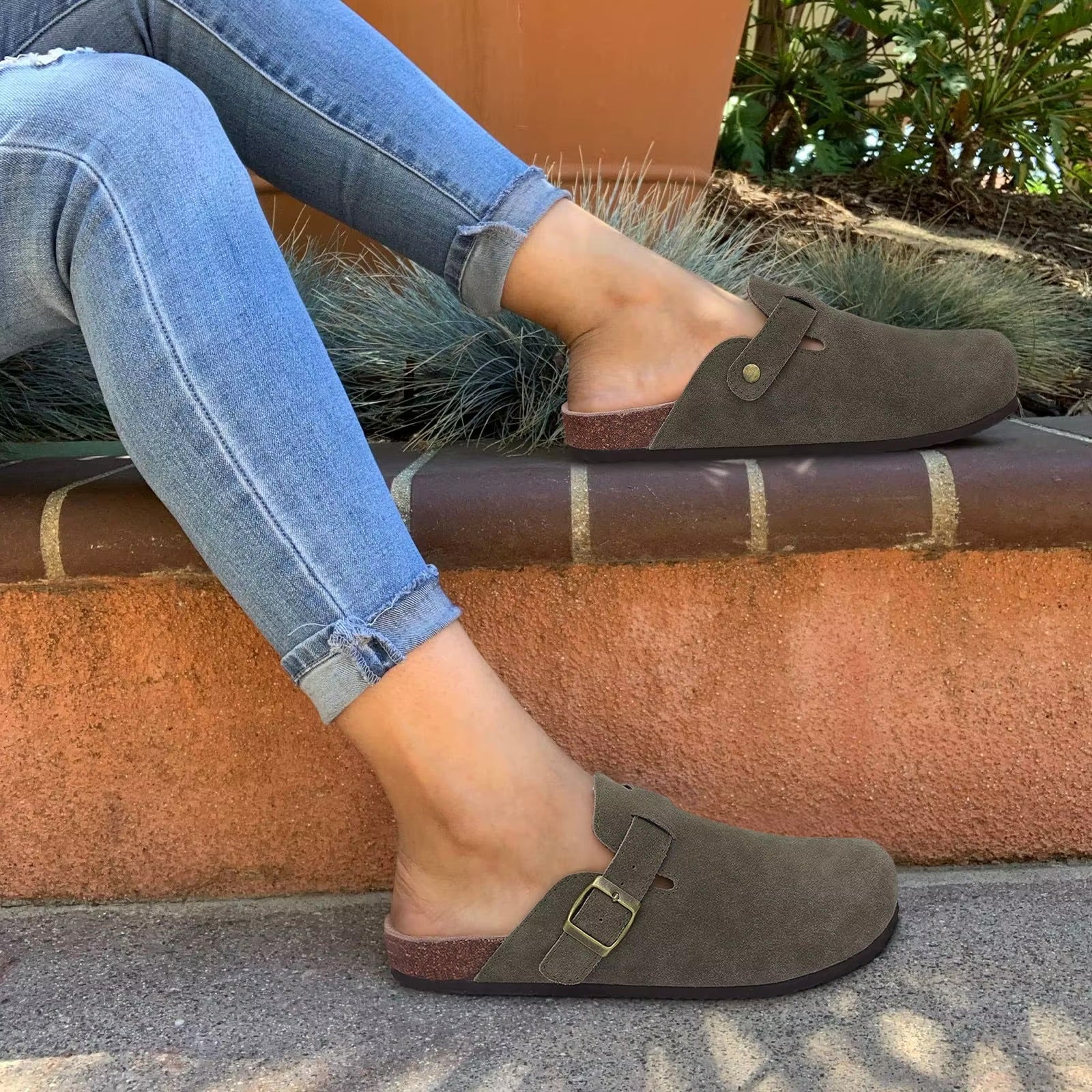 Lian – Wildleder Sandalen aus Boston