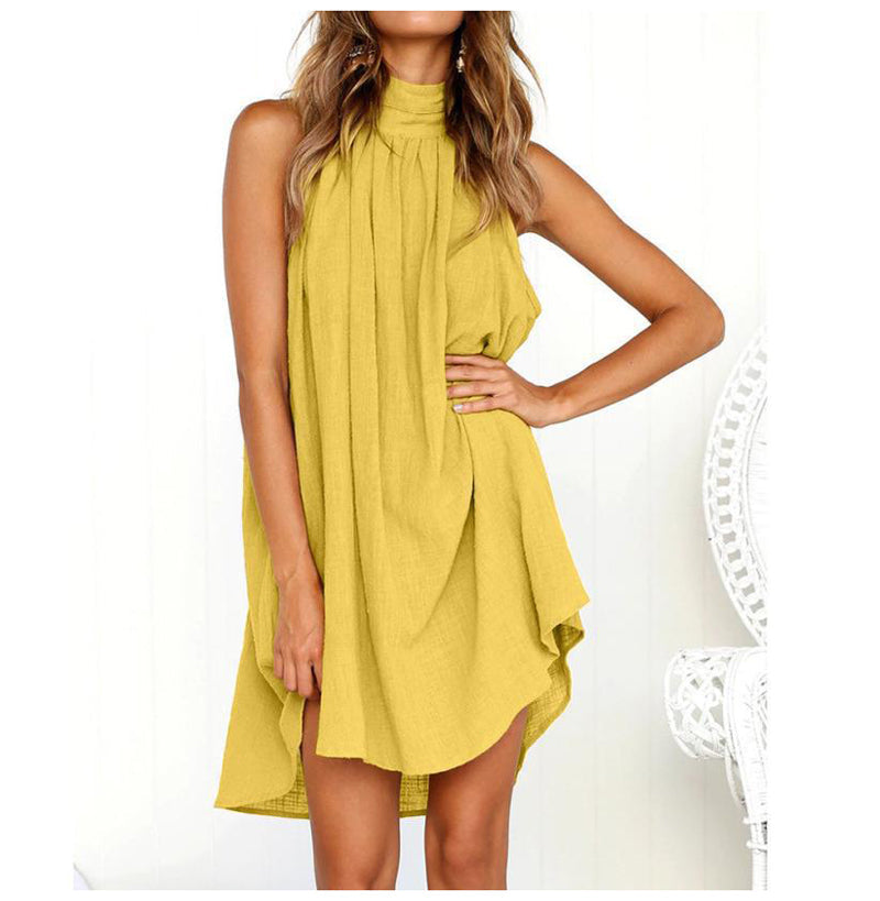 Mila - Stilvolles mittellanges Sommerkleid