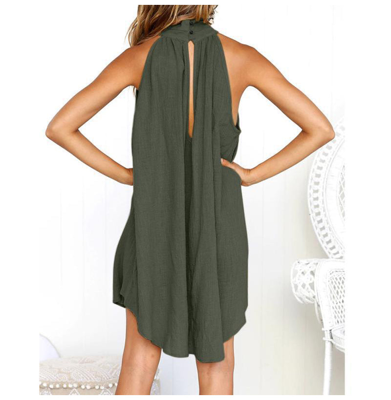 Mila - Stilvolles mittellanges Sommerkleid