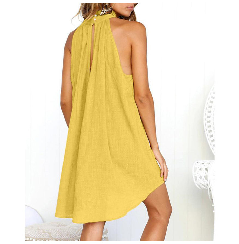 Mila - Stilvolles mittellanges Sommerkleid
