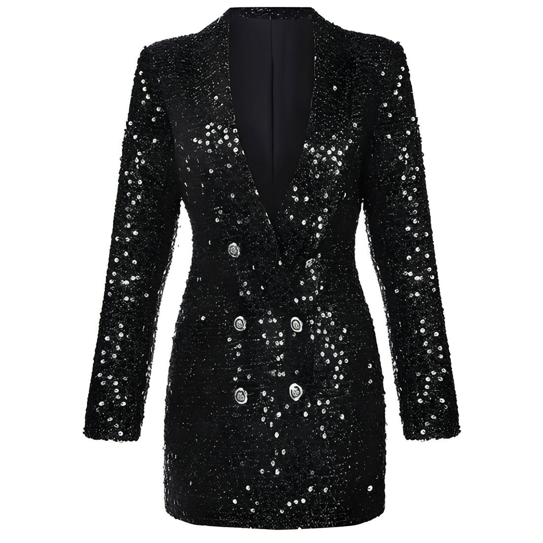 Célina - Glänzendes Blazer-Kleid für Damen im Trend