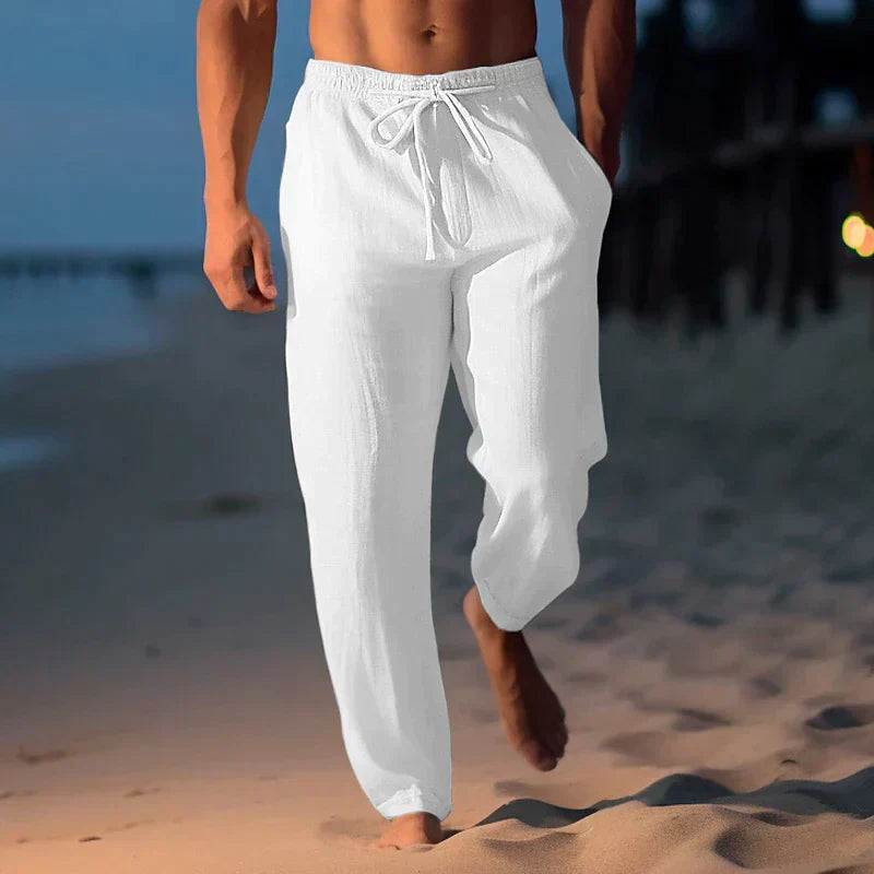 Matthew - trendige Herren-Leinenhose