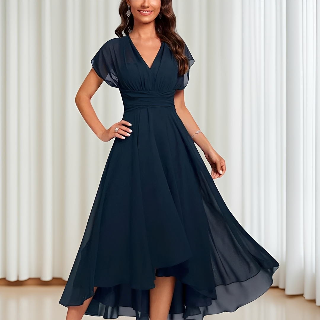 Blaine - Stilvolles Midi-Cocktailkleid