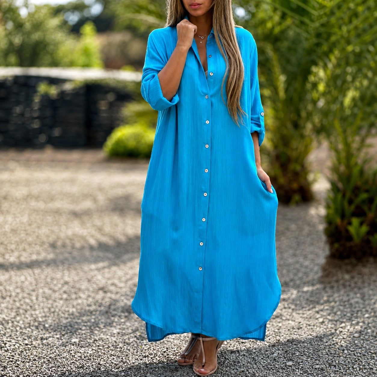 Sharon - Komfortables, Luftiges Kleid