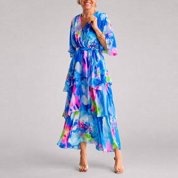 Denise - Elegantes Kleid mit mehreren Schichten