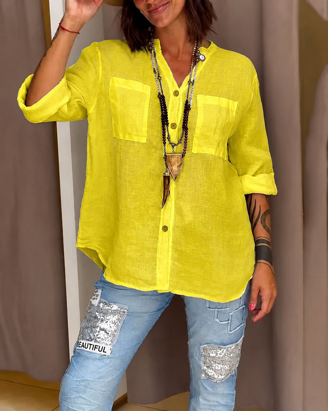 Farrah - Weit geschnittenes, gemütliches Shirt